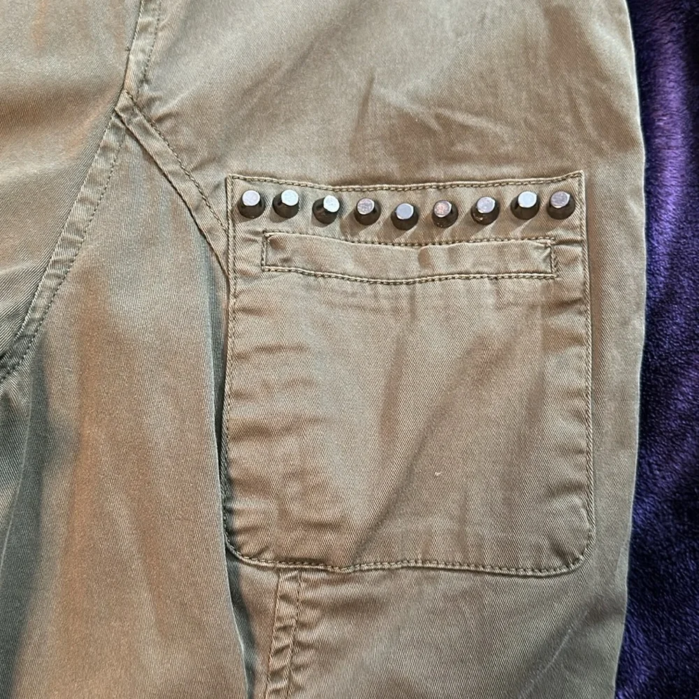 Studded Green Guess Jacket - Picture 8 of 10
